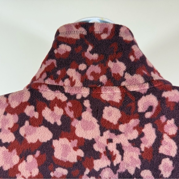 Calvin Klein Women’s Multicolor Sweatshirt half zip pullover Sz Medium - Picture 6 of 12